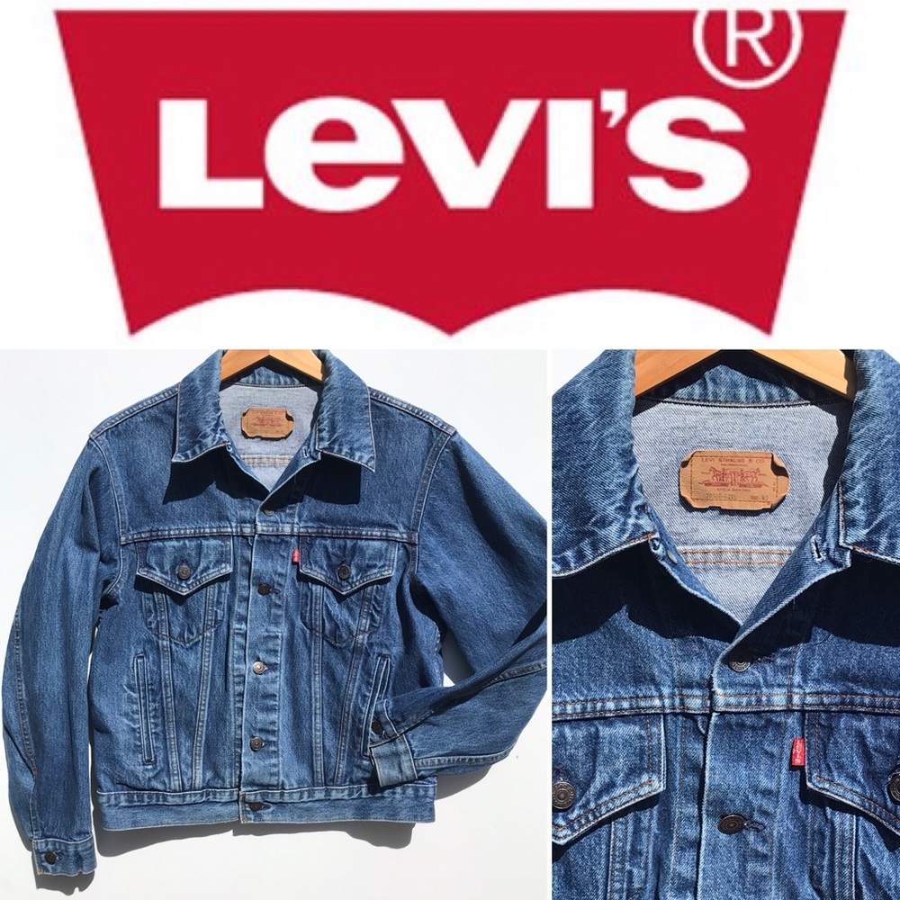 🆕VTG LEVI’s Men’s Denim Jacket - Picture 1 of 7